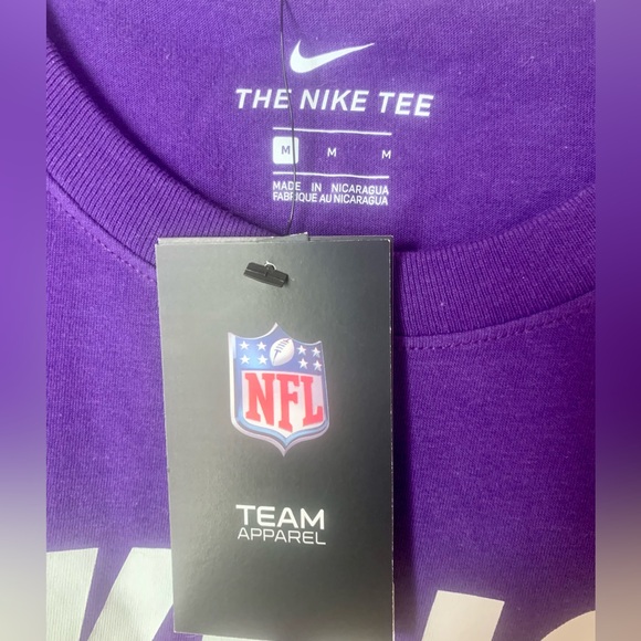 Minnesota Vikings NFL Nike Short Sleeve T-Shirt Brand New - Picture 4 of 5